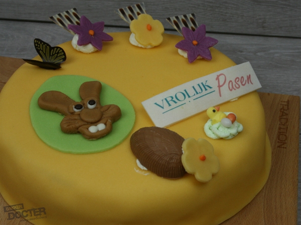 Paastaart marsepein rond